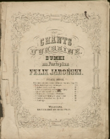 Chants d'Ukraine : Dumki. No 4, Ach ja nareszczasnyj szczo mayu dijaty