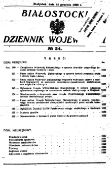 Białostocki Dziennik Wojewódzki 1938, R.18