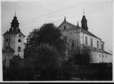 Boćki, kościół i dzwonnica