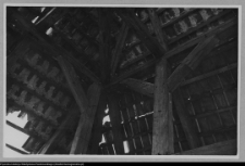 Bęćkowo, więźba dachowa dworu