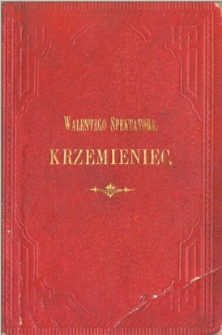 Krzemieniec : przygody i wspomnienia studenta pierwszej klasy