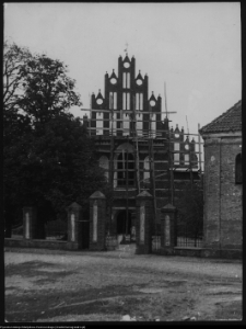 Wizna, odbudowa kościoła