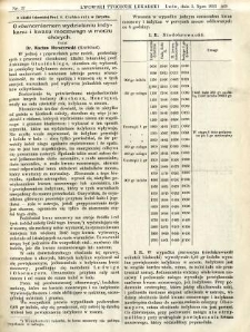 Lwowski tygodnik lekarski 1913 T.8 nr 27
