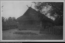 Plutycze, chaty drewniane