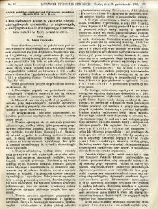Lwowski tygodnik lekarski 1913 T.8 nr 43