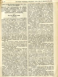 Lwowski tygodnik lekarski 1913 T.8 nr 48