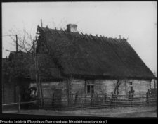 Laskowiec, wiejska chata