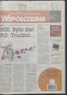 Gazeta Współczesna 2007, nr 110