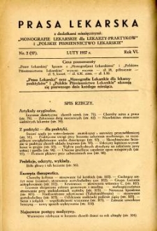 Prasa Lekarska 1937 R.6 nr 2