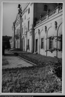 Białystok, odbudowa Pałacu Branickich, elewacja frontowa