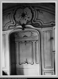 Białystok, Pałac Branickich, wnętrze, dekoracja ścienna