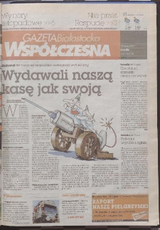 Gazeta Współczesna 2007, nr 138