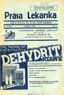 Prasa Lekarska 1935 R.4 nr 3