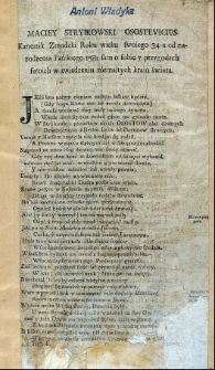 Kronika Macieja Stryjkowskiego niegdyś w Królewcu drukowana.