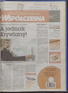 Gazeta Współczesna 2007, nr 184