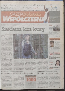 Gazeta Współczesna 2007, nr 201