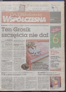 Gazeta Współczesna 2007, nr 213