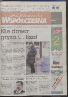 Gazeta Współczesna 2007, nr 215