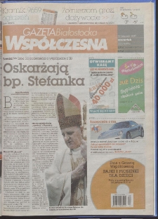 Gazeta Współczesna 2007, nr 222