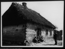 Miłkowice-Maćki, chaty drewniane