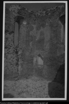 Mielnik, ruiny gotyckiego kościoła Świętej Trójcy