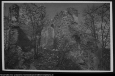 Mielnik, ruiny gotyckiego kościoła Świętej Trójcy