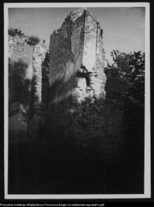 Mielnik, ruiny gotyckiego kościoła Świętej Trójcy