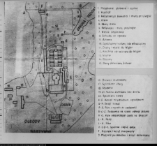 Fotokopia planu klasztoru wigierskiego z 1816 r.