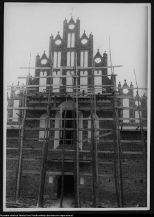 Wizna, odbudowa kościoła