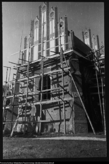 Wizna, odbudowa kościoła