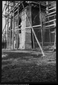 Wizna, odbudowa kościoła