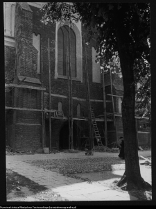 Wizna, odbudowa kościoła