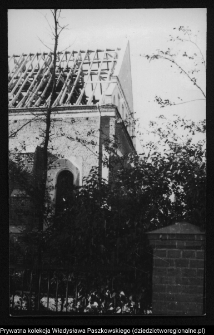 Wizna, odbudowa kościoła