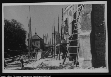 Wizna, odbudowa kościoła