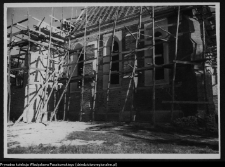 Wizna, odbudowa kościoła