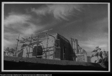 Wizna, odbudowa kościoła