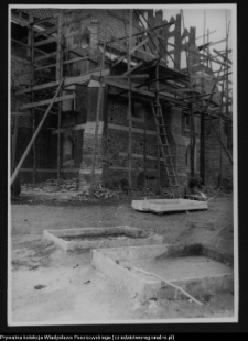 Wizna, odbudowa kościoła