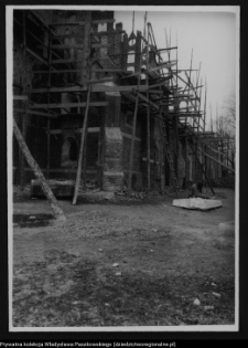 Wizna, odbudowa kościoła