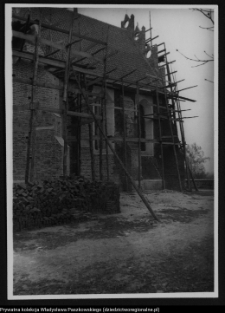 Wizna, odbudowa kościoła