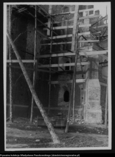 Wizna, odbudowa kościoła