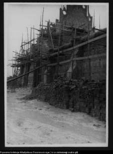 Wizna, odbudowa kościoła