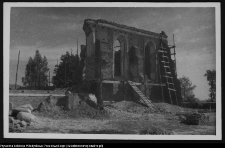 Wizna, odbudowa kościoła