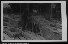 Wizna, odbudowa kościoła