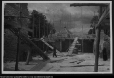 Wizna, odbudowa kościoła