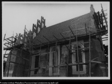 Wizna, odbudowa kościoła