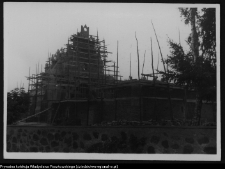 Wizna, odbudowa kościoła