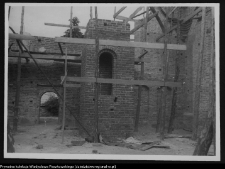 Wizna, odbudowa kościoła