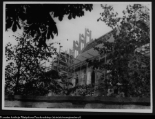 Wizna, odbudowa kościoła