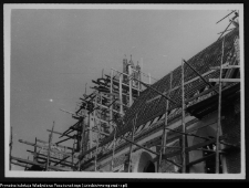 Wizna, odbudowa kościoła