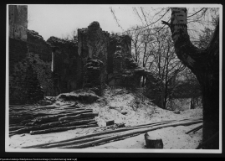 Mielnik, ruiny gotyckiego kościoła Świętej Trójcy